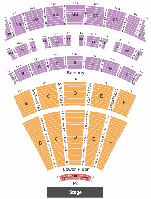 Music Hall At Fair Park The Wiz Seating Chart